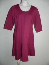 MYNT 1792 Dress Burgundy Plus Size 14W Womens 80025MYNT NWT
