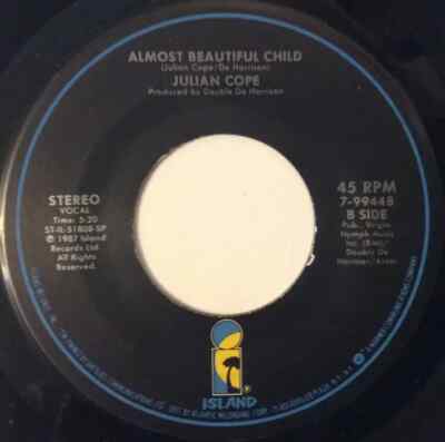 Julian Cope Eves Volcano Vinyl Single 7inch Island Records