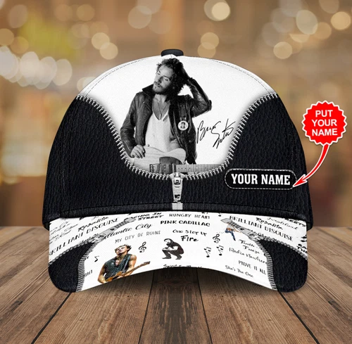 Bruce Springsteen Classic Cap – Personalized Gift for Fans