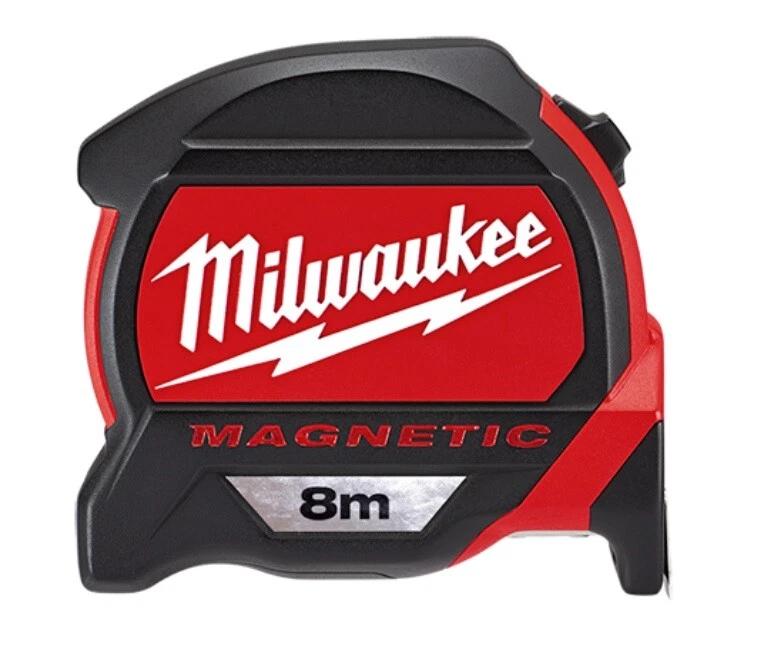 Milwaukee 48-22-7308 M2 8M Dual Magnetic Measure Tape With Finger 