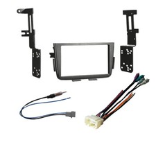 Double DIN Car Stereo Radio install kit  amp harness for Acura MDX 2001-2006