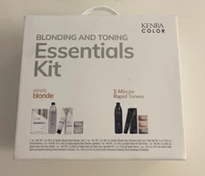 Kendra Color BLONDING AND TONING Essentials Kit - 8 Piece Kit New In Box