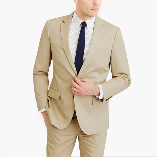NEW J. CREW $168 KHAKI SLIM THOMPSON 