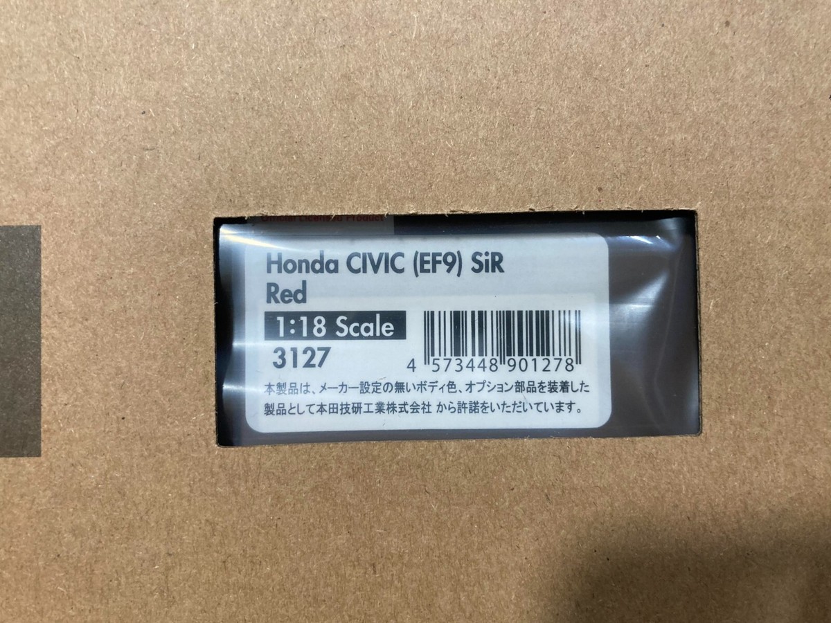 Ignition Model 1/18 IG3127 Honda CIVIC (EF9) SiR Red | eBay Ignition Model 1/18 IG3127 Honda CIVIC (EF9) SiR Red | eBay