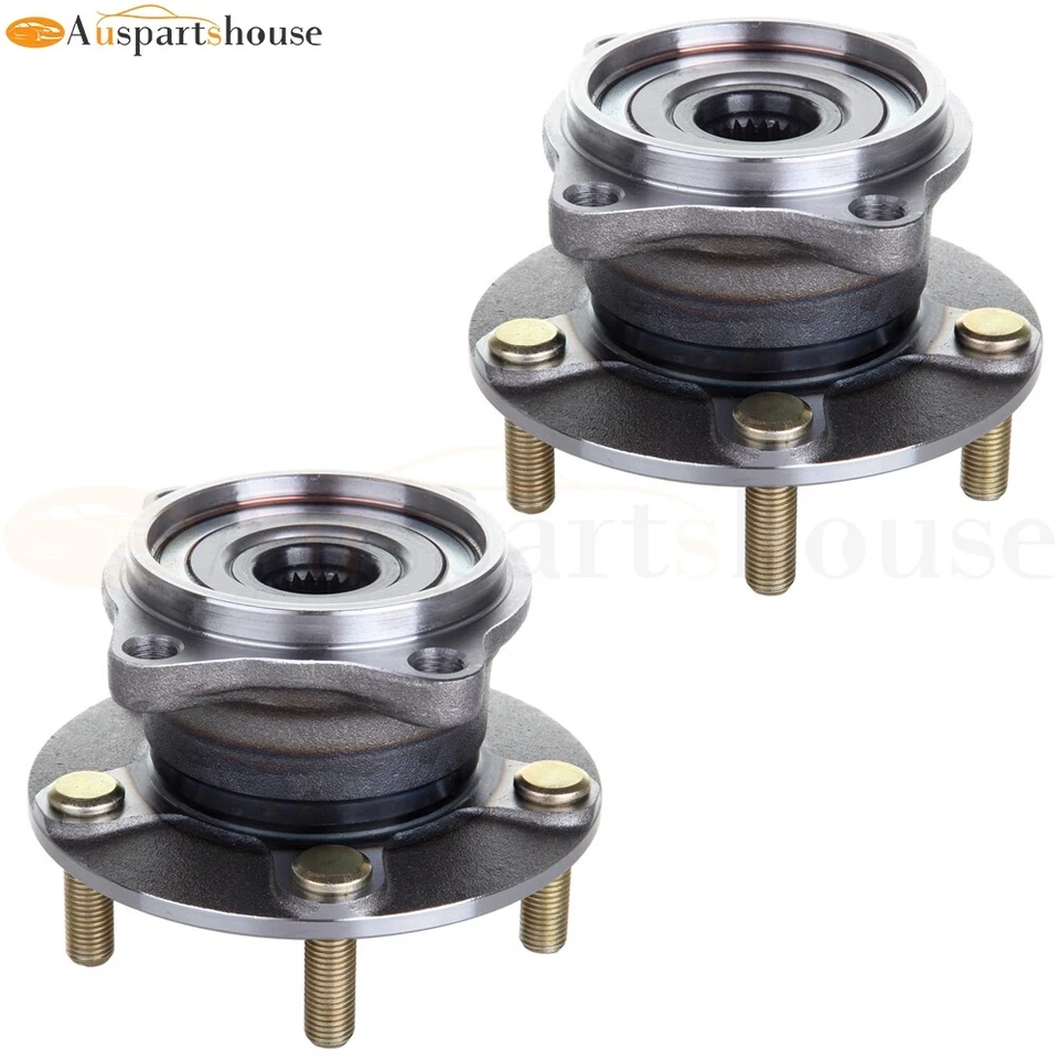 (2) Par de cojinetes y bujes de rueda trasera AWD para Mitsubishi Endeavor 2004-2011 Foto 4 de 4