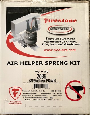 Firestone Ride-Rite Air Helper Spring Kit W21-760 2085 GM/Workhorse P30/W16  NEW | eBay