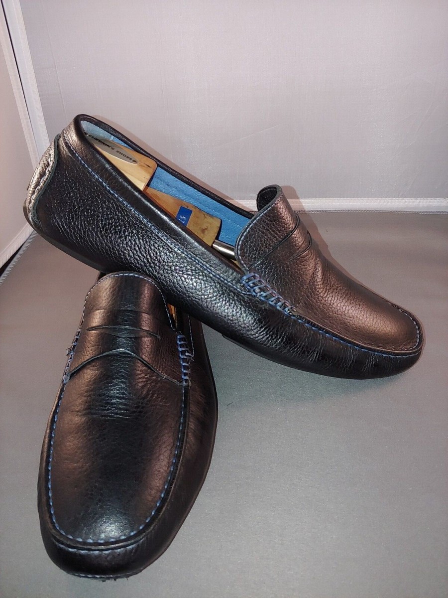 DONALD J. PLINER Driver Penny Loafers Men display picture 2