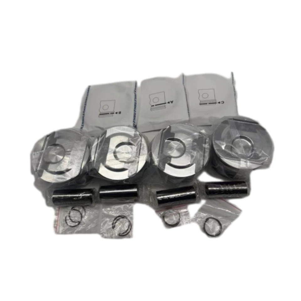 4 pcs OEM Mahle Piston & Ring set 12652809 for 2012-2022 Chevrolet 2.0T Malibu Foto 2 de 4