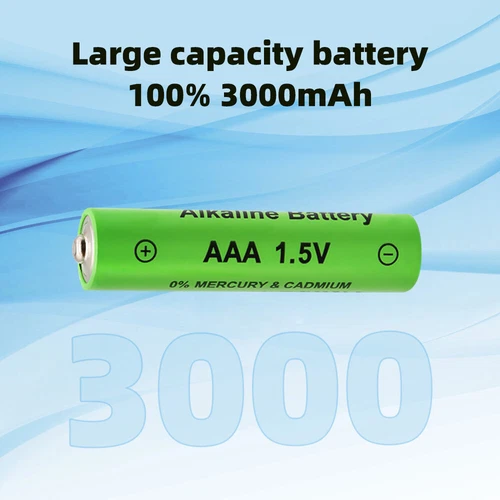 Universal 1,5VAAA Alkaline Batterien Wiederaufladbar 3000mAh Lithium Li-Ion Akku - Bild 6 von 11