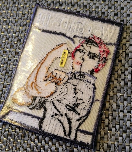 Rosie The Riveter - We Can Do It - Motivation - Stärke - gestickter Aufnäher - Bild 3 von 3