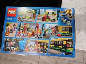 LEGO CITY: Bus Station (60154)  New Rare Retired Car Newsstand Bike Travel Dog