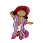 Vintage 1984 OAA Inc Cabbage Patch Kids Doll Figures ~ 2.5” Toddler Dressed Up