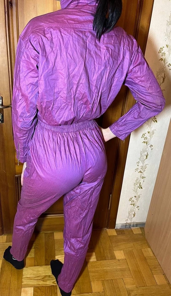 Traje de esquí vintage Phenix de una pieza mono púrpura retro años 80/90 Foto 4 de 4
