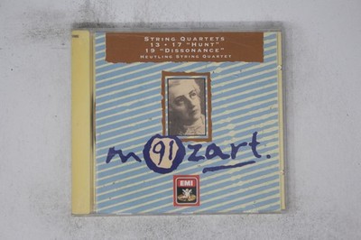 Mozart String Quartets 13 17 Hunt 19 Dissonance Heutling CD Emi