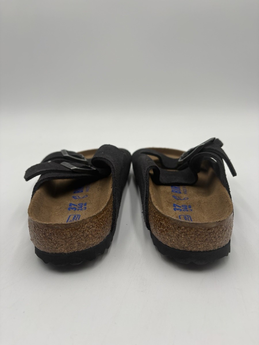 Birkenstock Unisex Arizona BS Multiple Sizes Velvet Grey  display picture 1