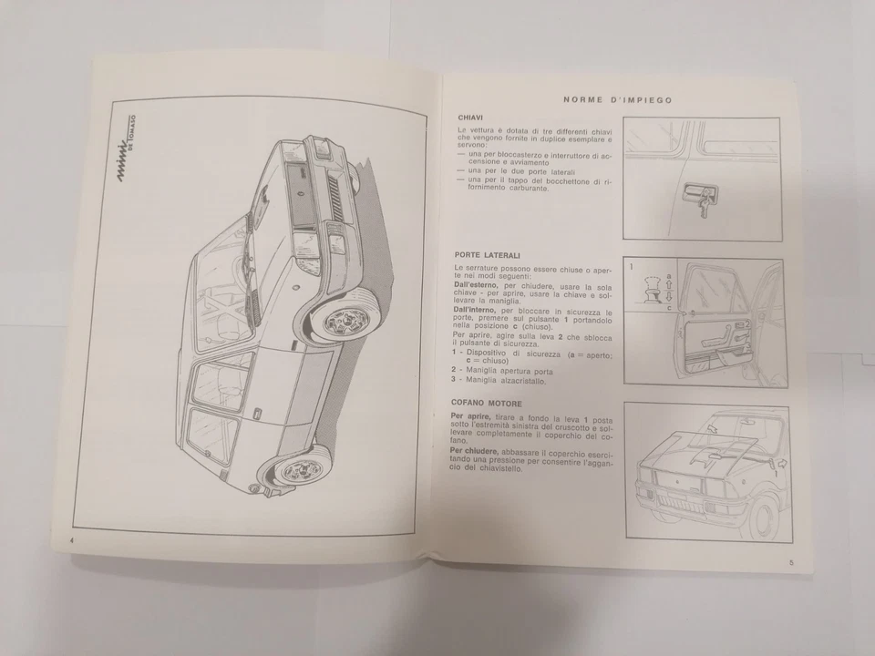innocenti de tommaso book libretto libro manuale catalogo uso e manutenzione - Immagine 3 di 4