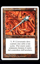 Magic The Gathering Revisado Artista Italiano Prueba AP/50 Cetro Disruptor Magic The Gathering