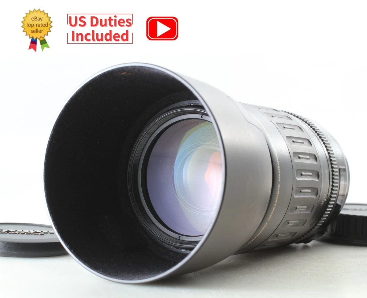 Preços baixos em Lentes de câmera Canon 100-300mm f/4.5-5.6 | eBay