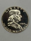 1959 Franklin Half Dollar - Gem Proof Cameo