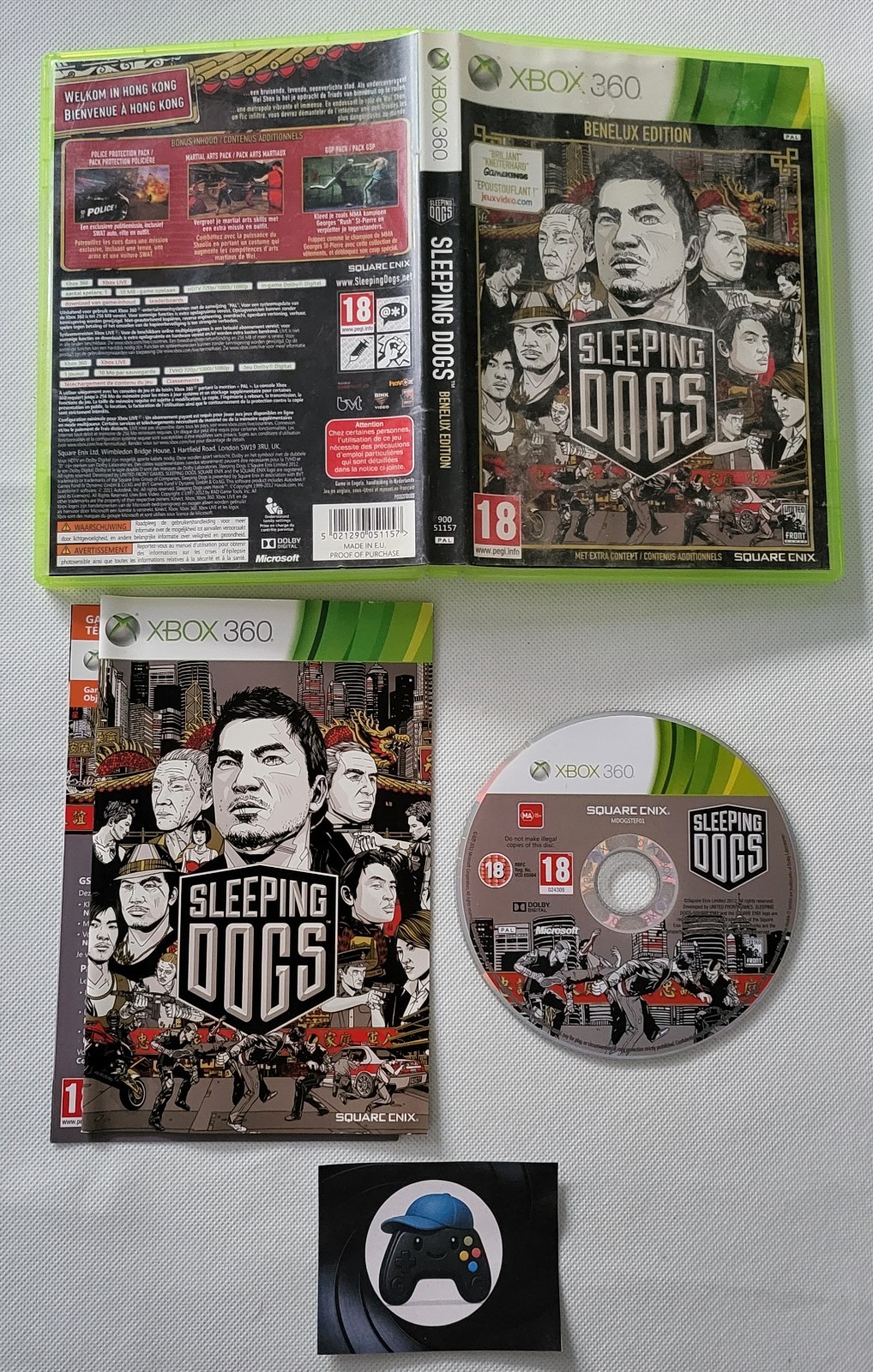 Sleeping dogs : Jeu complet benelux edition pour Xbox 360 en Multi