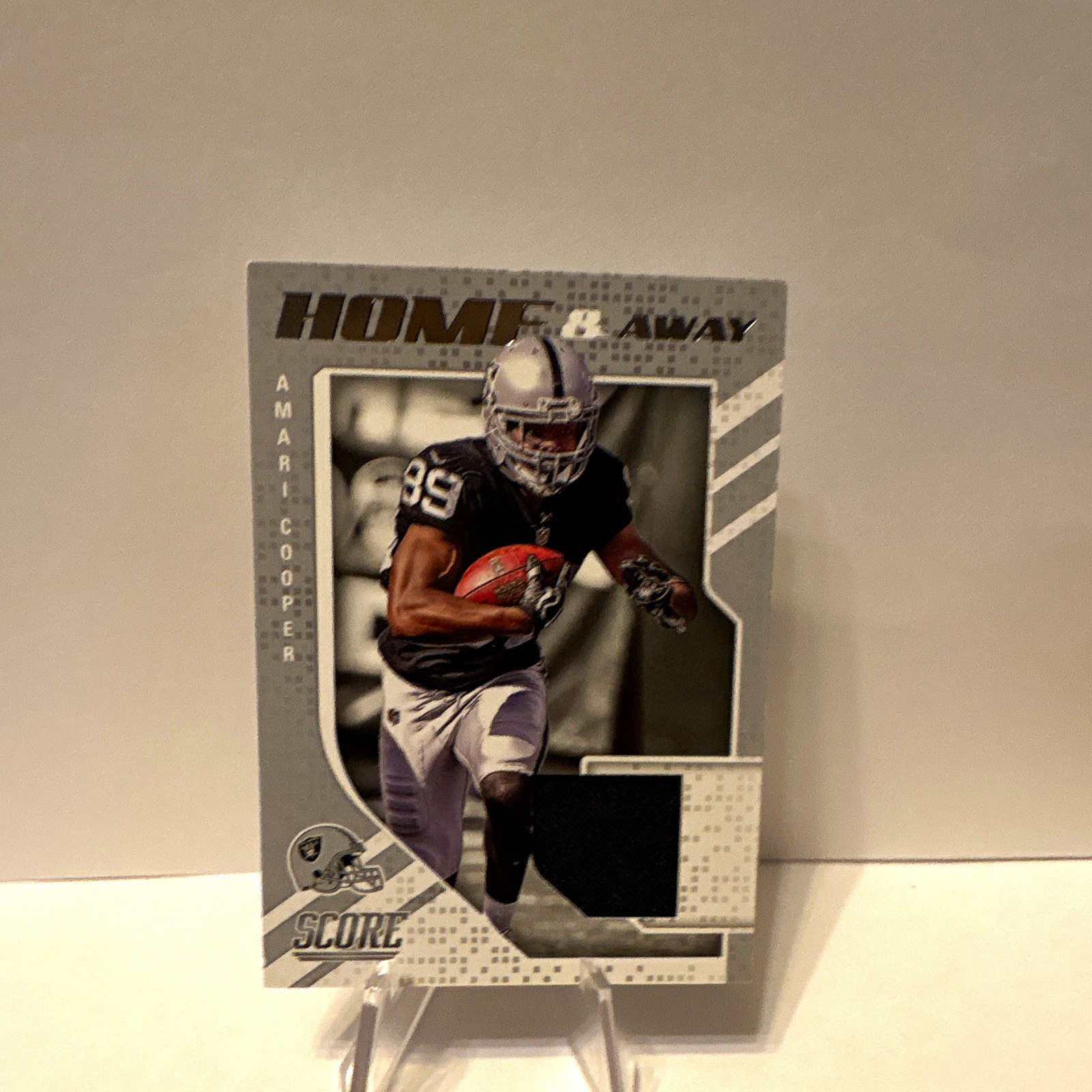 Panini 2018 Score Home & Away Amari Cooper MEM Insert #1 Oakland Raiders