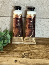 2 Bath And Body Works Vanilla Cafe Shea Butter Hand Cream 1 Oz Travel Size