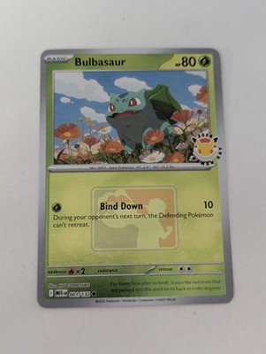 Bulbasaur (Pokemon Day 2026) 001/132 Miscellaneous Cards & Products Holo