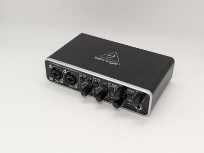 Behringer U-Phoria UMC204HD USB Audio Interface Midi Audiophile 2x4 24-Bit/192