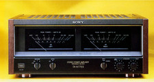 Sony TA-N77ES Stereo Power Amplifier Reference Vintage ES Series VU Meters
