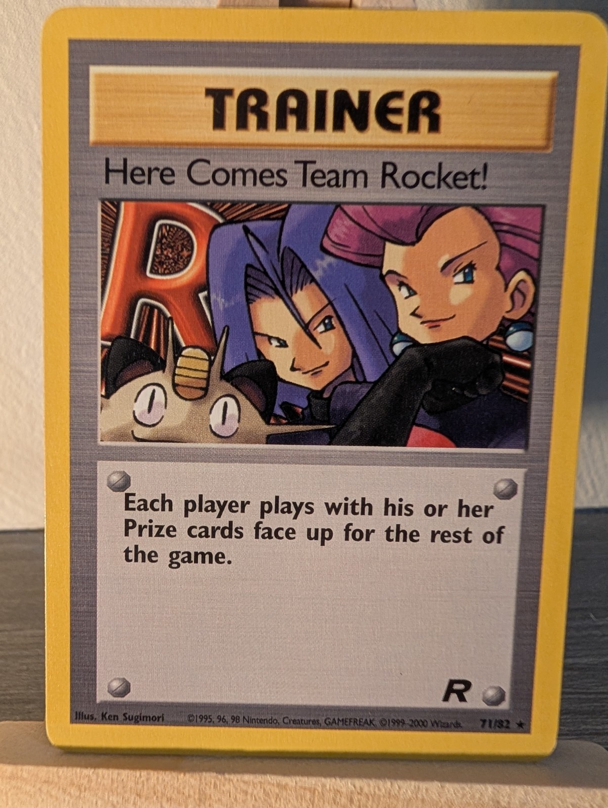 Here Comes Team Rocket! 71/82 Team Rocket Regular NM
