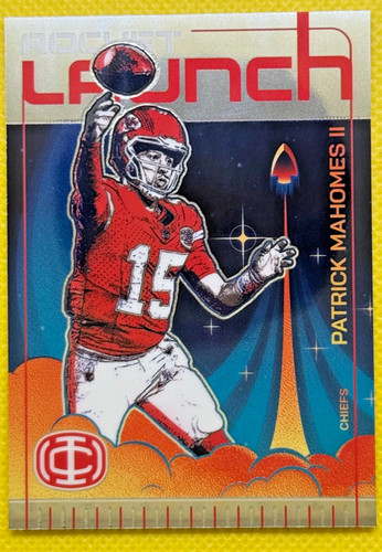Patrick Mahomes II #RL-3 [Rocket Launch] 2025 Panini Icon Collection