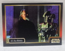 1999 Ikon Australia  STAR WARS Episode 1  Trading Card #43  Sio Bibble