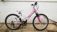 Girls Trek Mountain Bike MT220 24" Kids MTB Bike Pink 21 Speed 