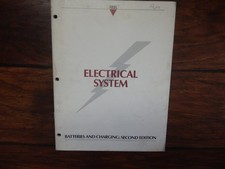 1992 Jaguar XJ6 & XJS Batteries & Charging Electrical System Service Manual 2nd