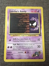 Sabrina's Gastly 96/132 Gym Challenge Regular on eBay