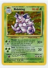 Nidoking Holo Pokemon Base Set #11 1999