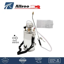 1.5 Gallon 6L Stainless Steel Sprayer 16" Wand & 3.3FT Reinforced Hose