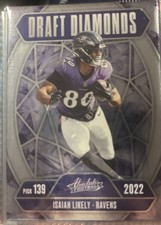 2025 Panini Absolute Draft Diamonds Isaiah Likely (Baltimore Ravens)