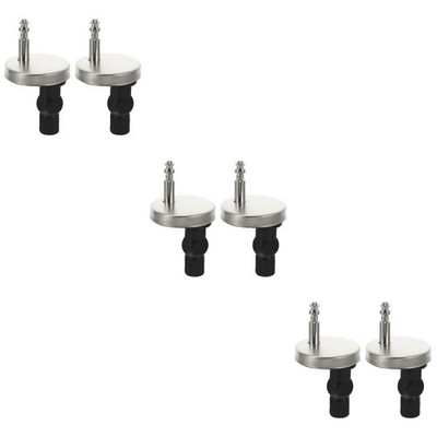 3 Count Quick Release Toilet Seat Bolts Extra Heavy Duty Removable
