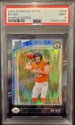 2024 Donruss Optic Bo Nix RC Purple Shock PSA 9