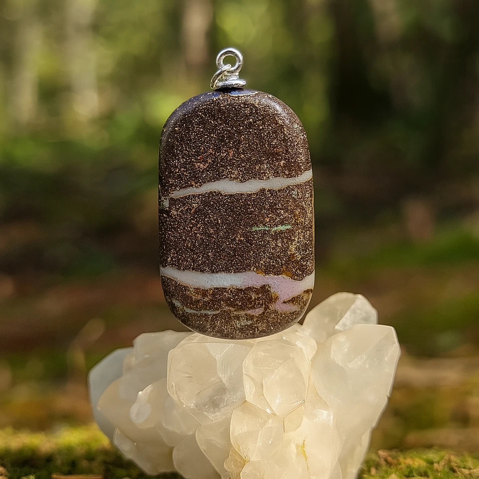 Australian Boulder Opal Pendant - Image 1 of 1