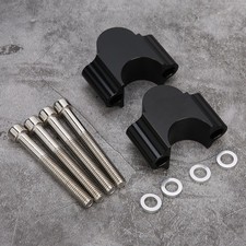 28mm Aluminum Handlebar Riser Clamp Durable Easy Installation For Motorcycl EOVJ
