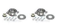 Optimal 2X Radnabe Radlagersatz Vorderachse FüR Renault Clio Iii BR0 1 CR0 1