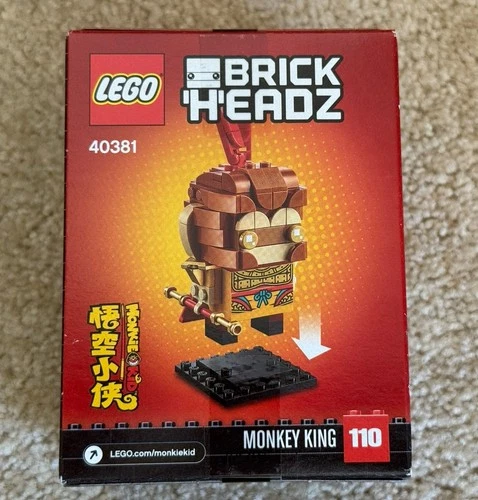 LEGO 40381 BRICKHEADZ Set ~ MONKEY KING  ~ New  Sealed  Retired Monkie Kid