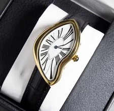 Melting Crash Watch Dali Paris French Vintage...