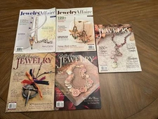 Lot of 5 Belle Armoire Jewelry & Jewelry Affair Magazines 2014-2016 - Fast Ship!