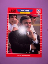 1989 Pro Set Announcers #20 Hank Stram Football Card