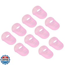 PATIKIL Finger Tips Anti Slip Fingertip Protector, 20 Pack 25mm S