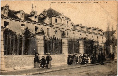 Old postcard Paris 14th Asile Notre-Dame de Bon-Secours (1394141)