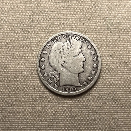 1904 Barber Half Dollar FINE ZM